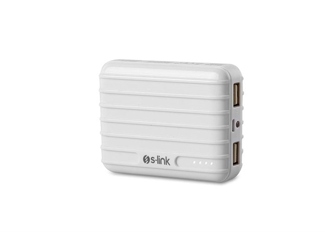 S-Link Swapp IP-T58 — белый внешний аккумулятор 7800 мАч, 2 USB