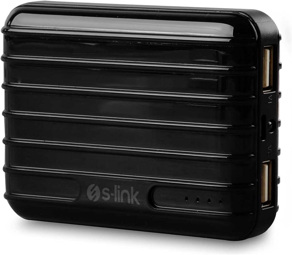 S-Link Swapp IP-T58 Внешний аккумулятор 7800mAh, 2 USB, чёрный
