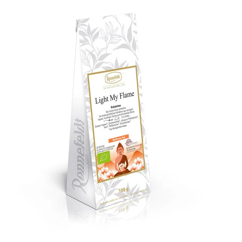 Ronnefeldt - Ayuverdic Çay - Light My Flame. Dosha Pitta (1 X 100 gr poşet yaprak halinde)