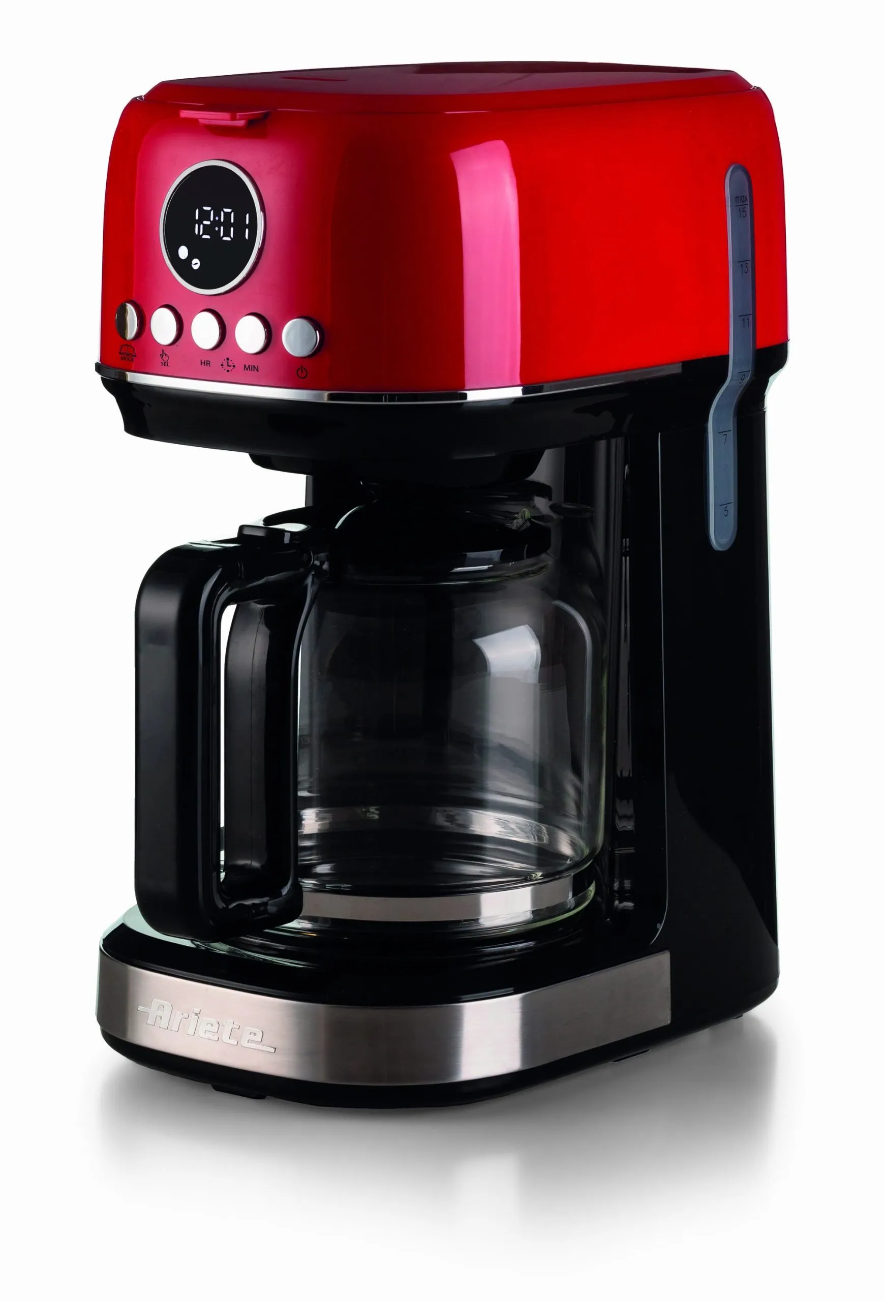 Ariete Moderna Filtre Kahve - 15 Fincan - Programlanabilir (Kırmızı)