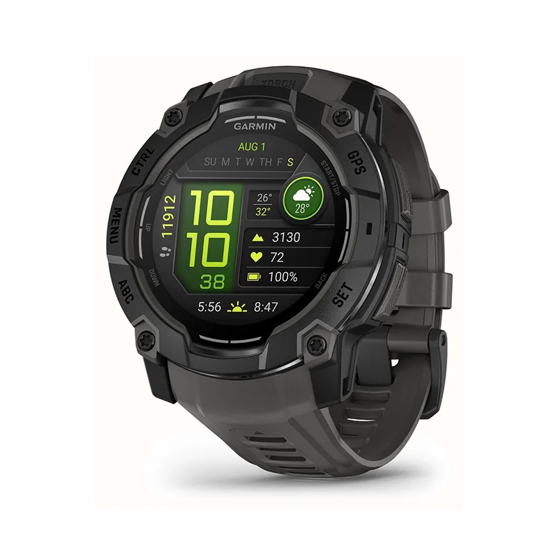 Garmin Instinct® 3 AMOLED Koşu Saati - 50mm - Kömür Siyahı