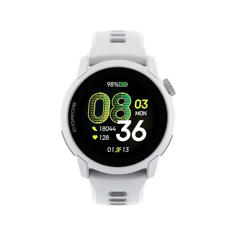 COROS PACE 4 GPS Multisport Koşu Saati - 43mm - Beyaz Silikon Bant