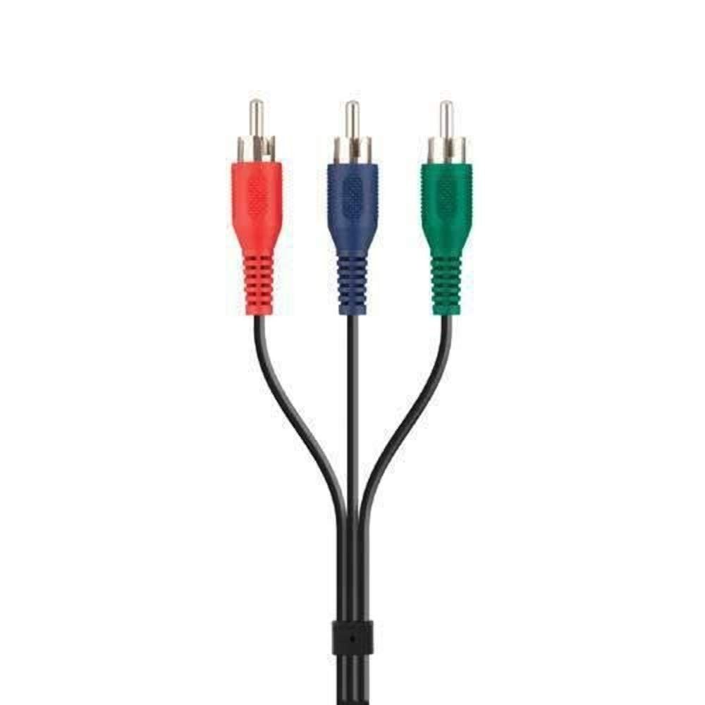 Belkin BLK-F3Y080bf2M 2 m 3xRCA Male-to-Male Metal Cable