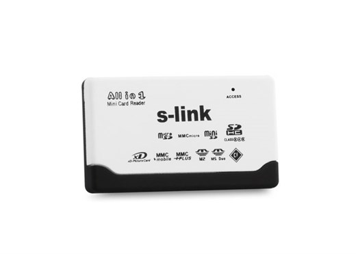 S-link SLX-A62 Usb Harici TF+M2 Kart Okuyucu.