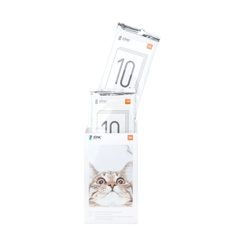 Xiaomi Portable Photo Paper 2×3″, 20 Sheets