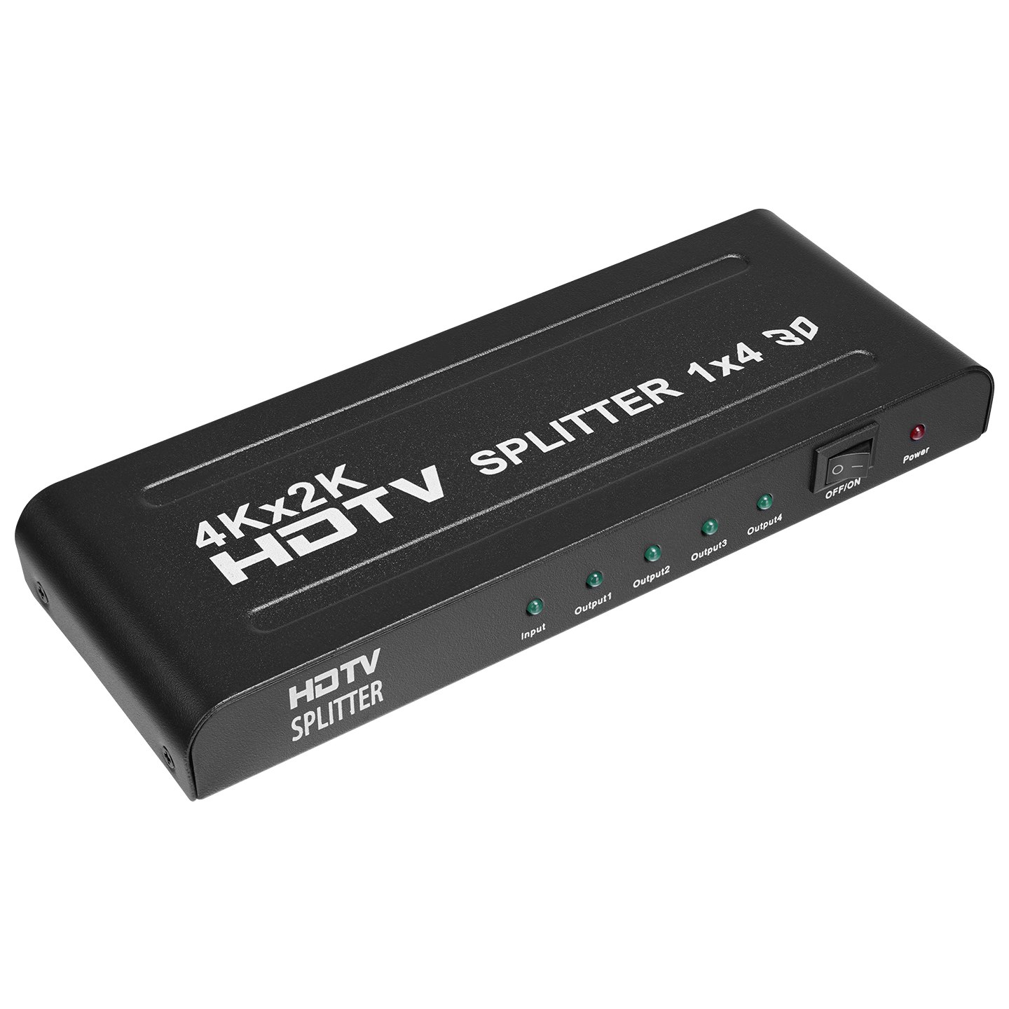 S-Link SL-LU6214 HDMI-разветвитель на 4 порта, 4K×2K, чёрный