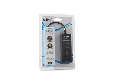 S-link SL-U308 4 Port Usb 3,0 Usb Hub.