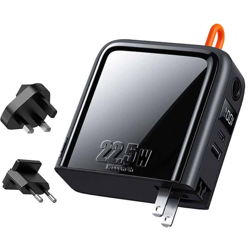 McDodo 22.5W 15000 mAh Lightning + Type-C Kablolu PowerBank