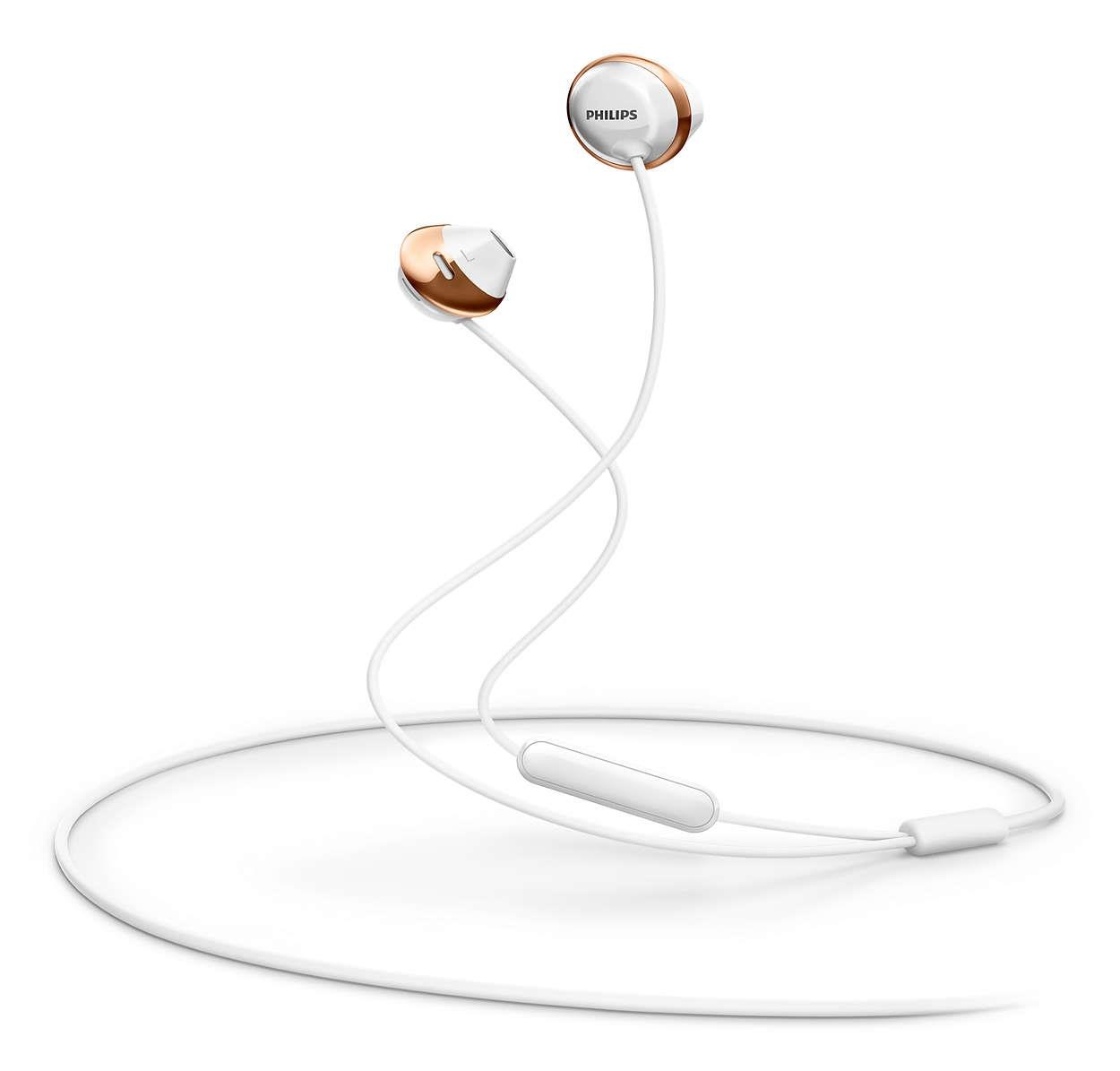 Philips SHE4205WT/00 Kulakiçi Mikrofonlu Kulaklık