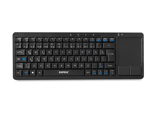 Everest EKW-603 Syh ToucPad Mouse Q+Kablosuz Klavy