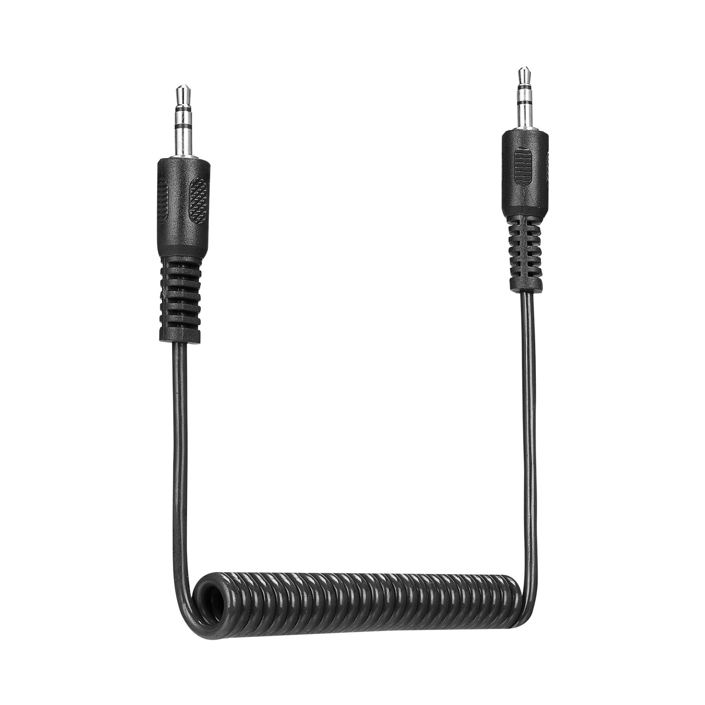 S-link SL-SP1 1m Stereo M/M Siyah Spiral Ses Kablo
