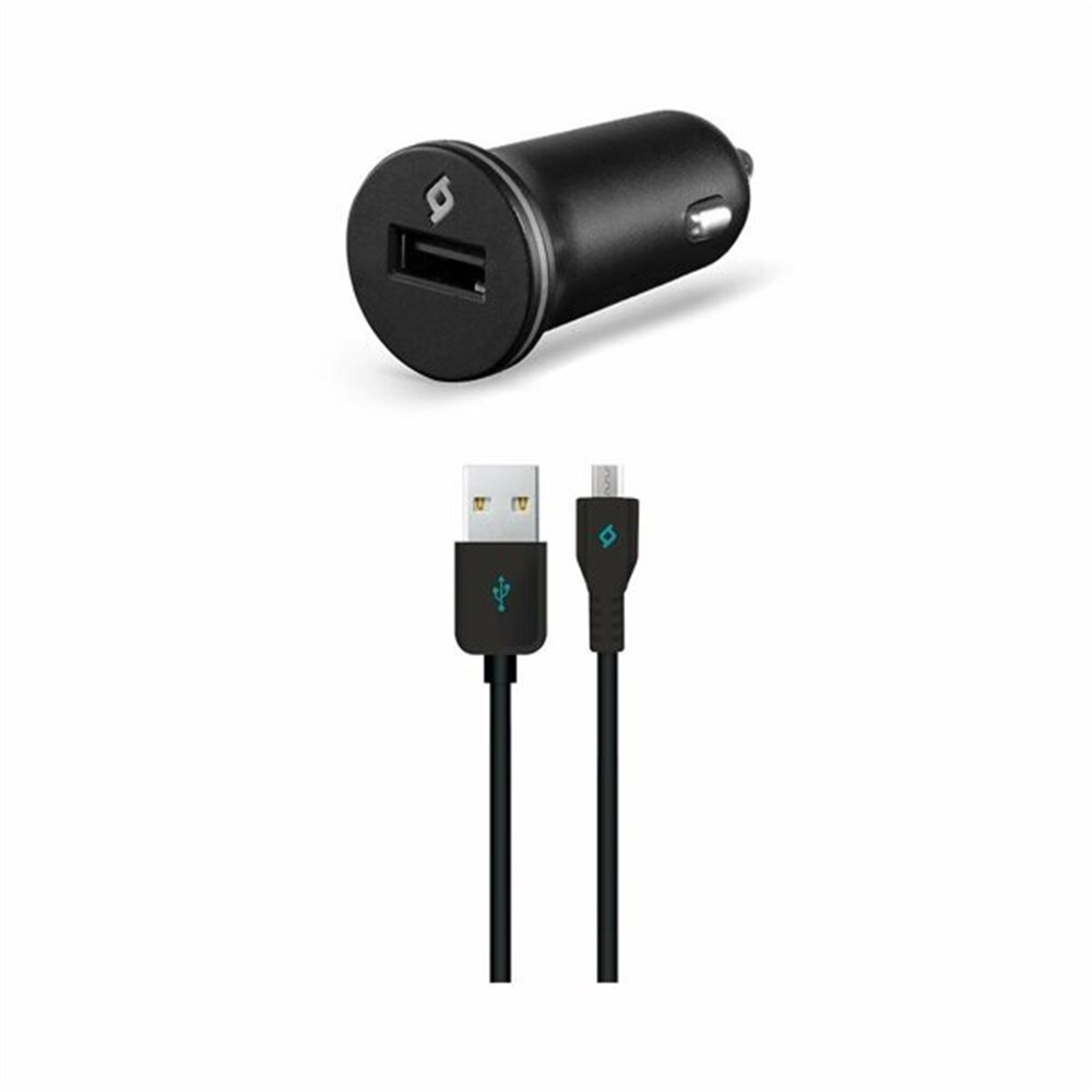 TTEC 2CKC01S Автомобильное зарядное устройство с кабелем Micro USB