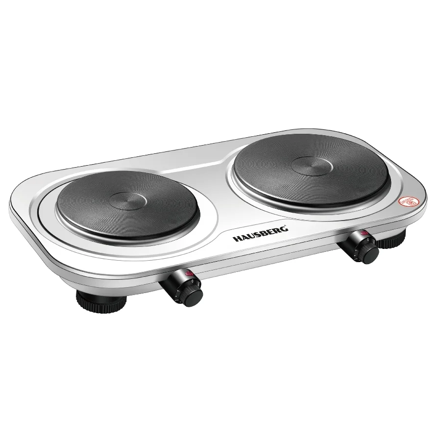 Hausberg HB545 Double Electric Hob