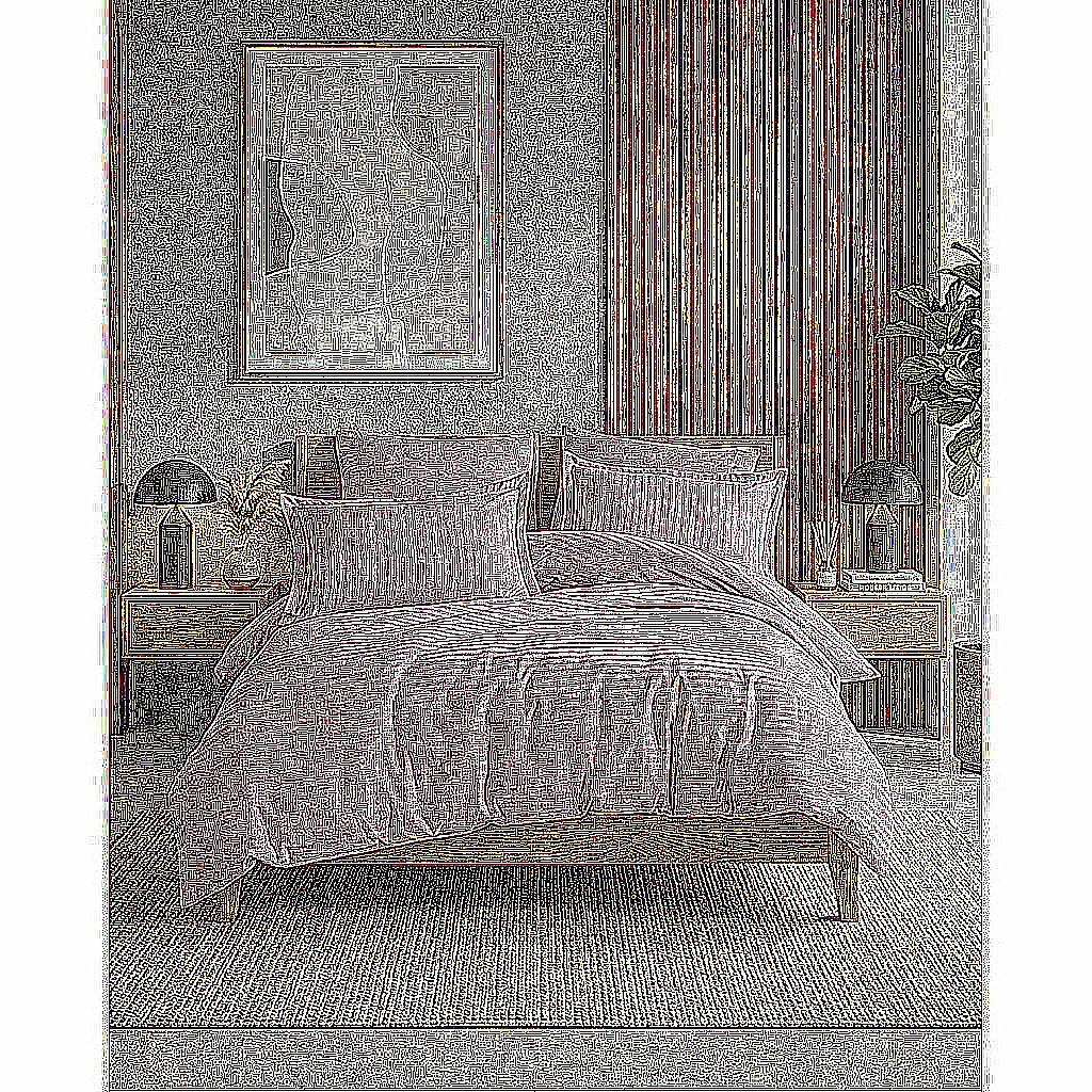 Orkide Delux Bambu Saten 185x200 Nevresim Takımı