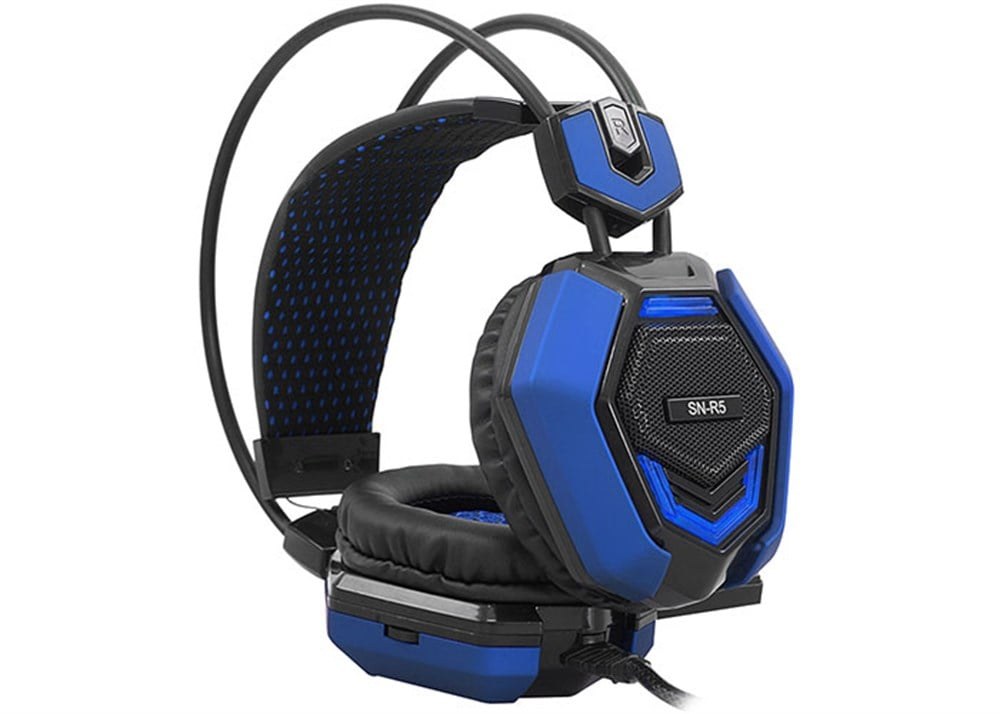 Rampage SN-R5X-CORE Black/Blue Gaming Headset with Microphone