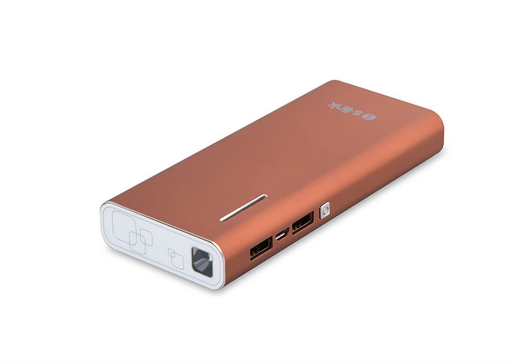 S-Link IP-G13 Внешний аккумулятор 13000mAh, коричневый