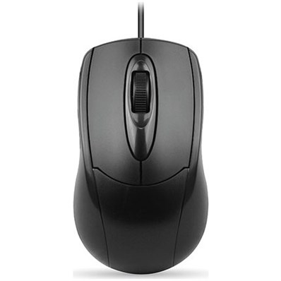 Everest SM-163B Black USB Mouse with 1.8m Cable