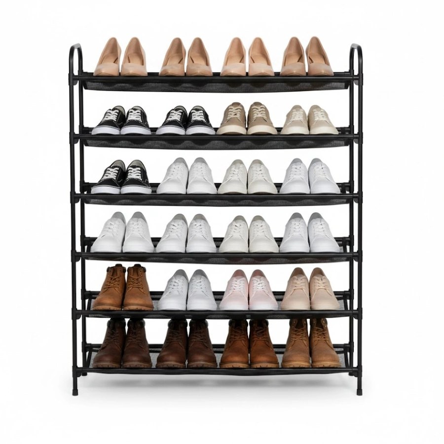 ETM 0125 5-Compartment Shoe Rack