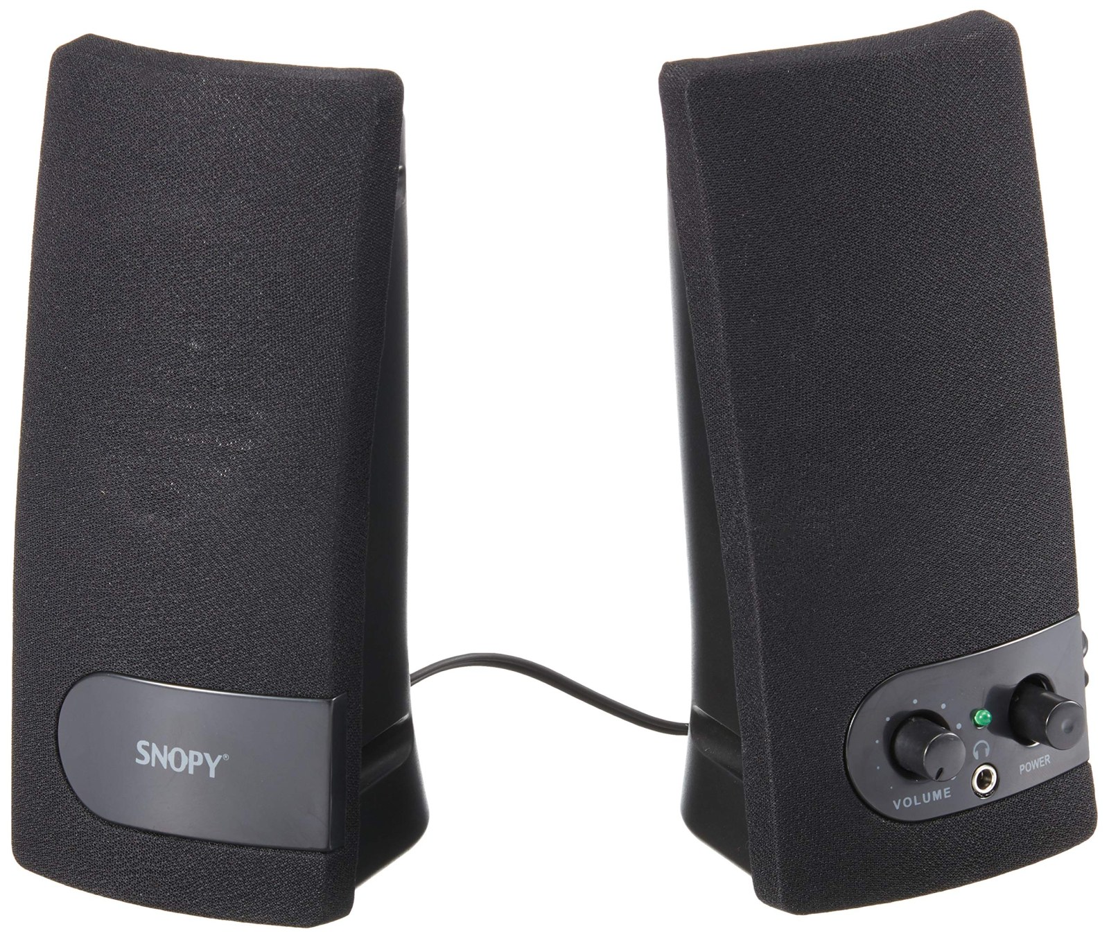 Snopy SN-904 Стереоколонки 2.0, чёрные, AC 220V