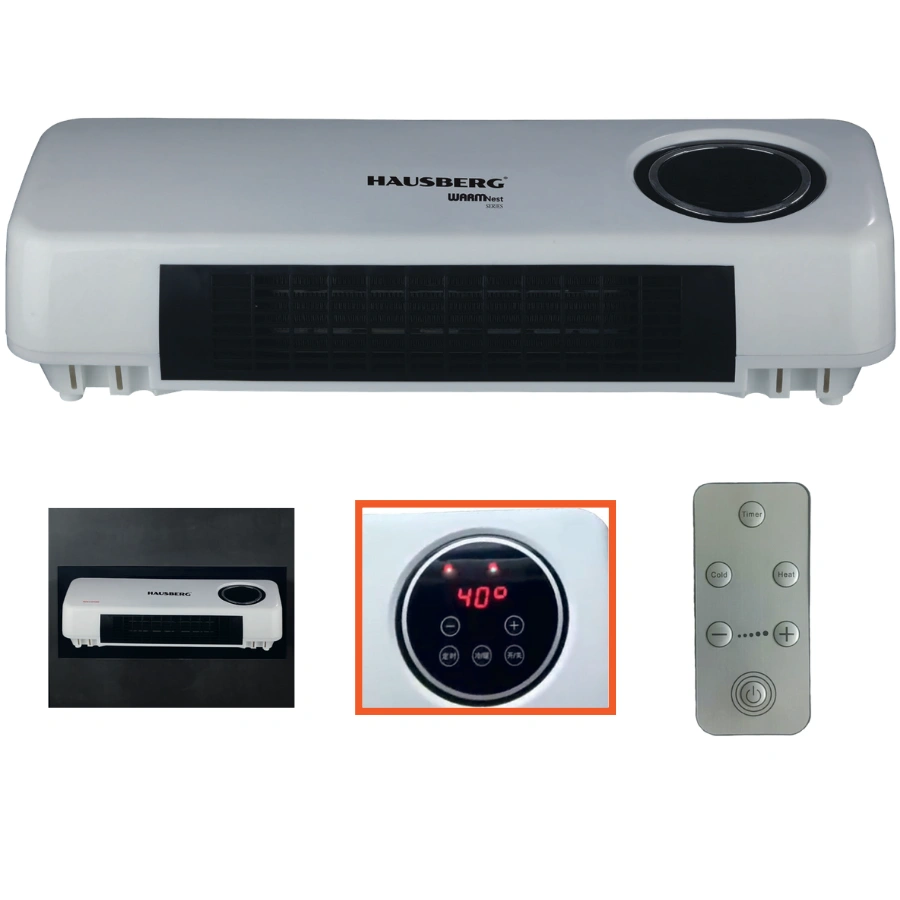 HAUSBERG HB8217 FANLI ISITICI VE SERINLETICI DUVAR