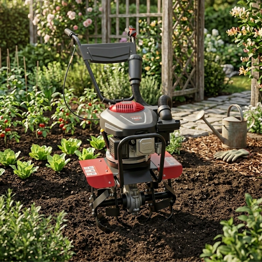 ETM S.3344 Garden Tiller