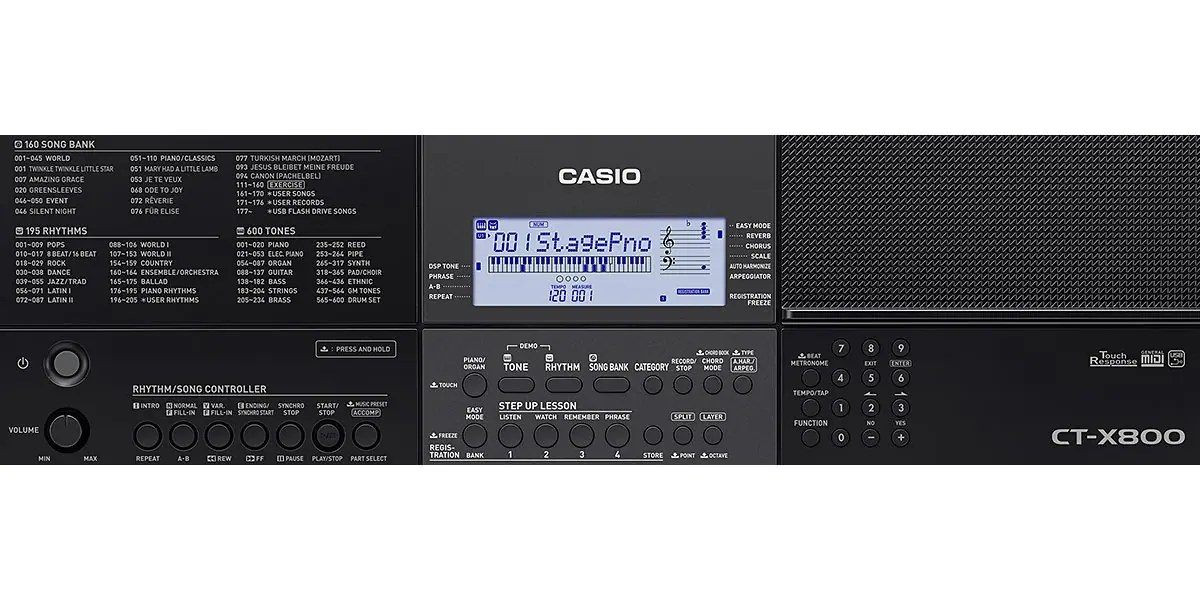 Casio CT-X800 Org