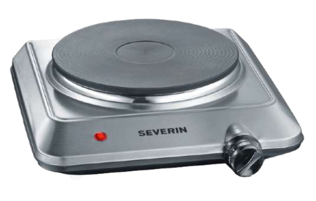 Severin KP 1092 Elektrikli Ocak Paslanmaz Çelik 18,5 cm 1500 W