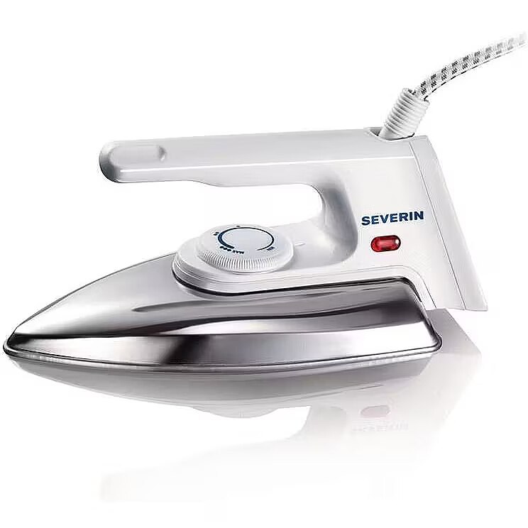 Severin BA3211 сухой утюг 1200 Вт, белый-алюминиевый