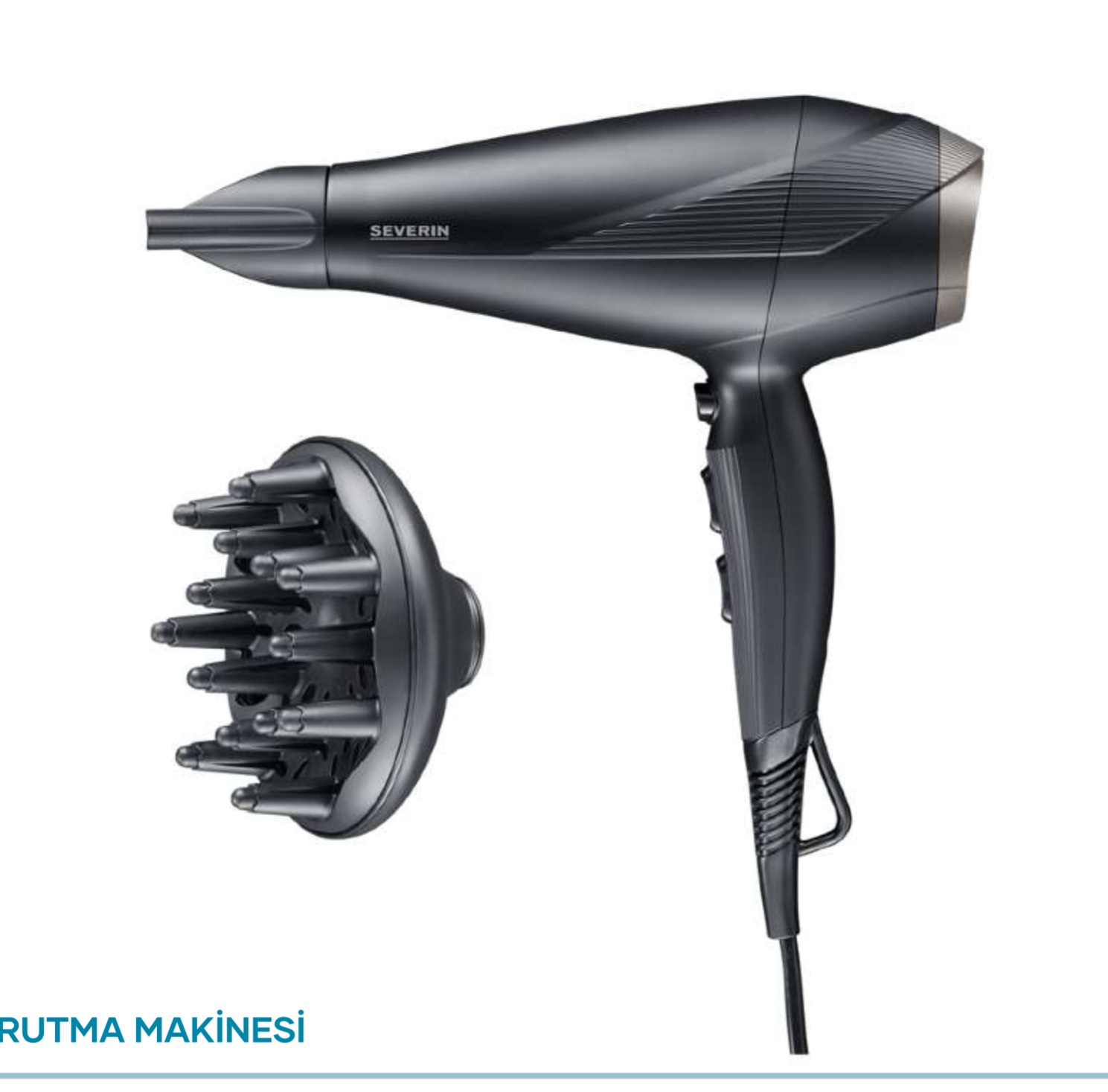 Severin HT 0167 2300 W Saç Kurutma Makinesi Siyah