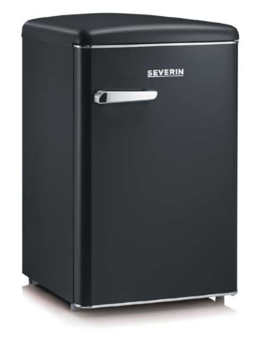 Severin RKS 8832 Retro Ofis Buzdolabı 108 L Mat Siyah