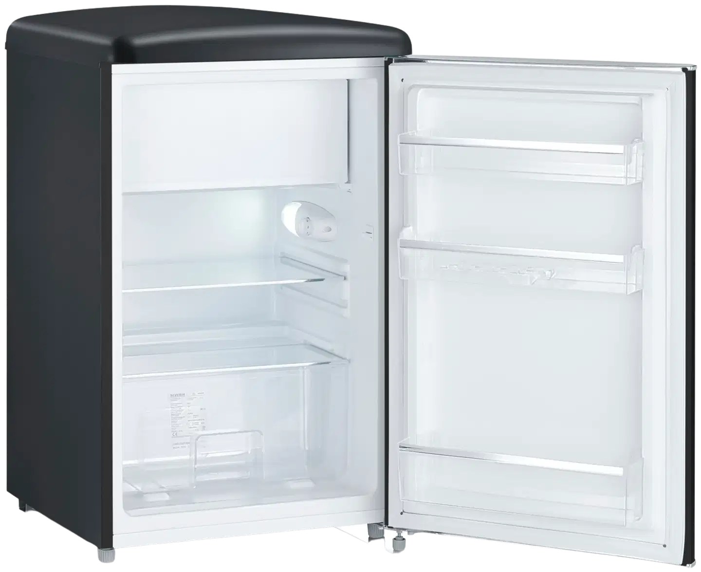Severin RKS 8832 Retro Ofis Buzdolabı 108 L Mat Siyah