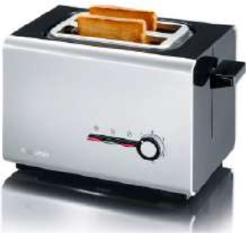 Severin Style AT 2519 Ekmek Kızartma Makinesi 900 W Siyah