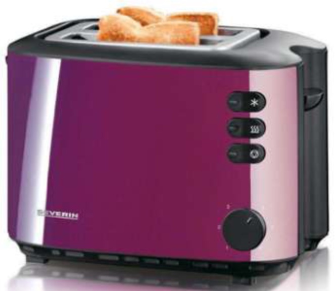 Severin AT 2568 Ekmek Kızartma Makinesi 850 W Kırmızı