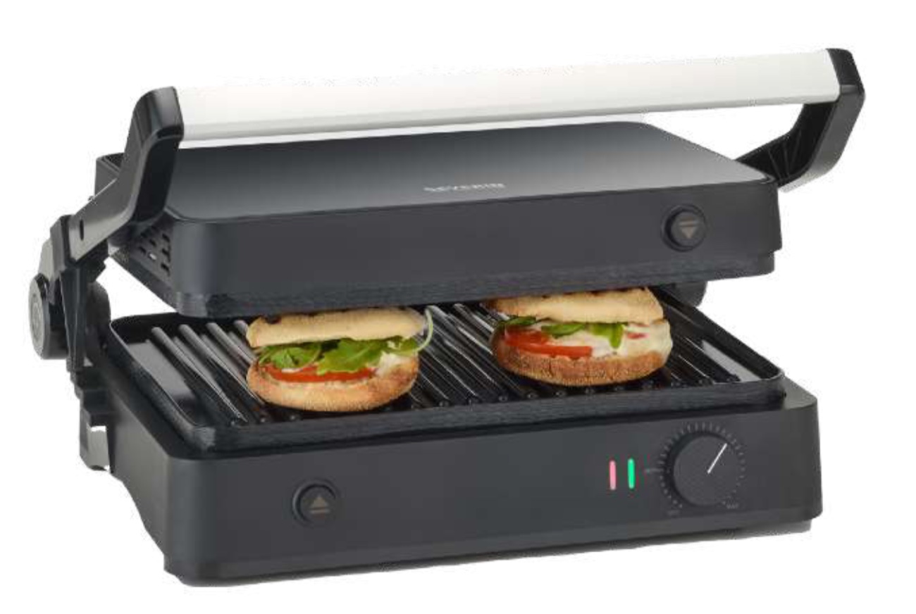 Severin KG 2398 Tost Makinesi & Grill 1800 W Siyah