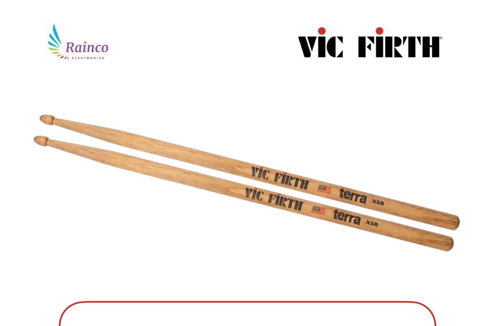 Vic Firth American Classic Extreme 5B Terra Baget 16,5 inç Hickory