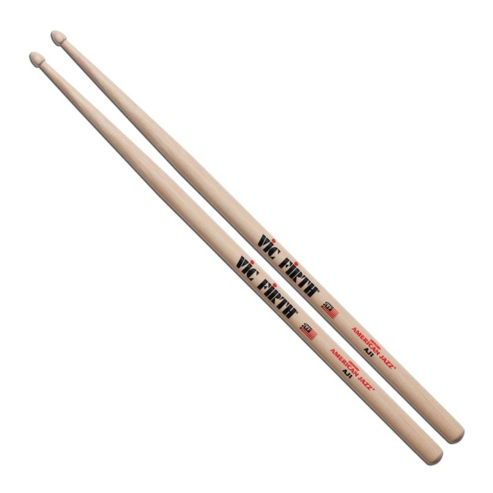 Vic Firth American Jazz 1, барабанные палочки из гикори, 16”