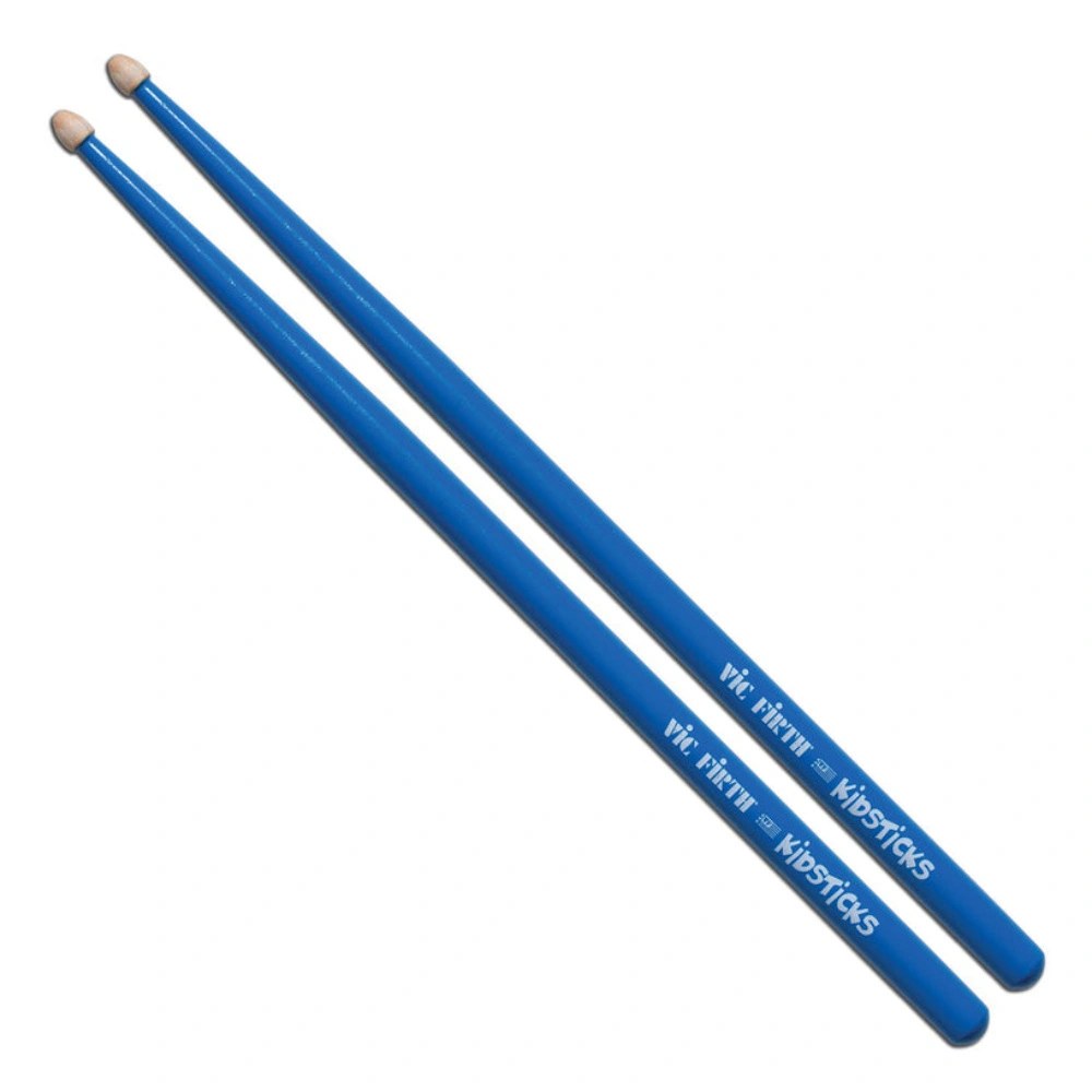 Vic Firth American Classic Kidsticks KIDS, барабанные палочки 13” синие