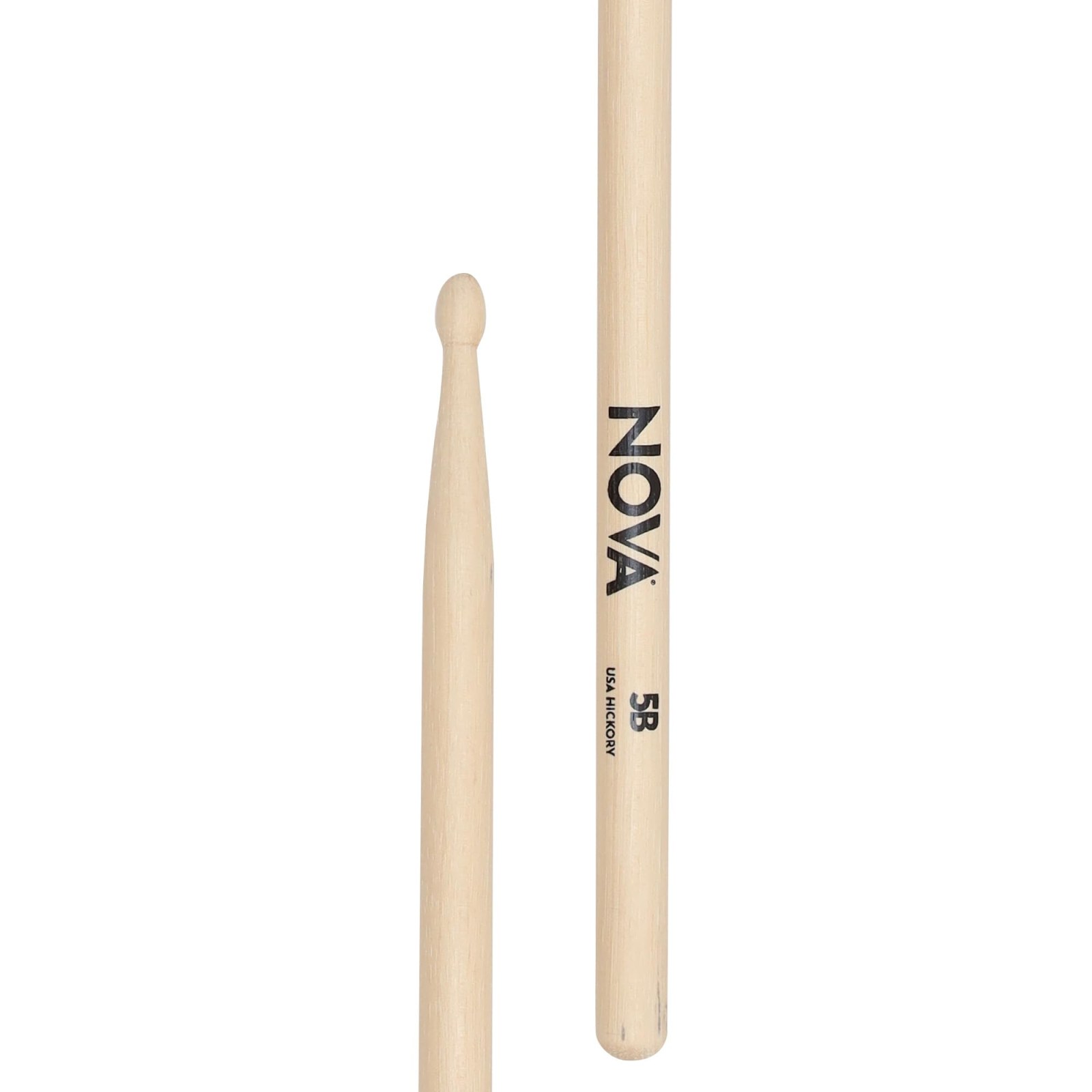 Vic Firth Nova 5B Hickory Drumstick, 16”