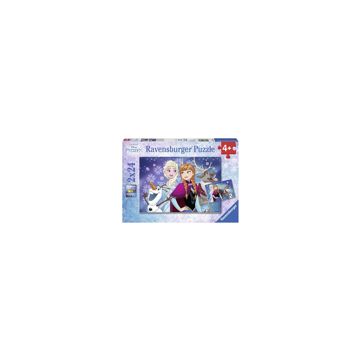 Ravensburger Wd Frozen 2X24 Parça Çocuk Puzzle