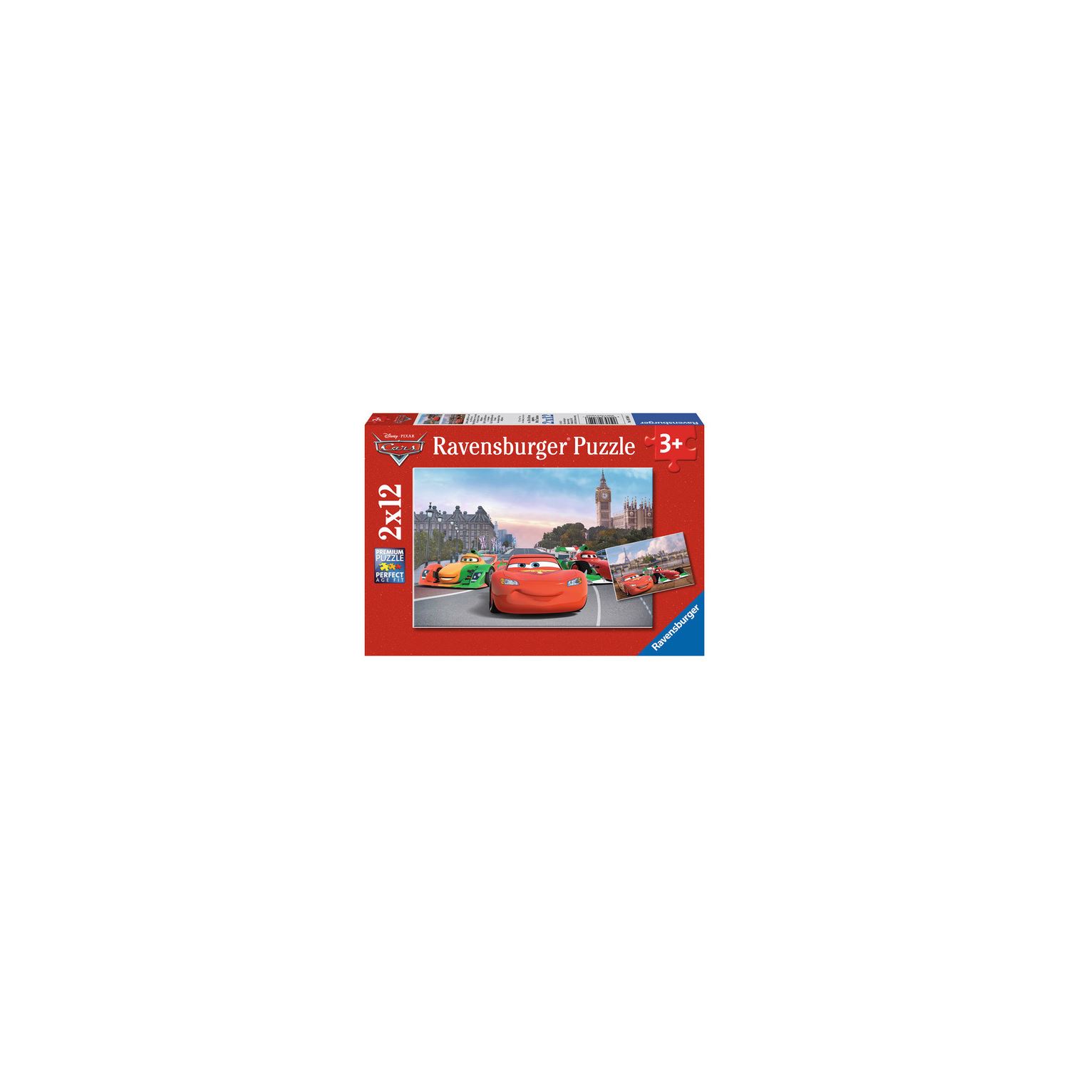 Ravensburger Wd Cars 2X12 Parça Çocuk Puzzle