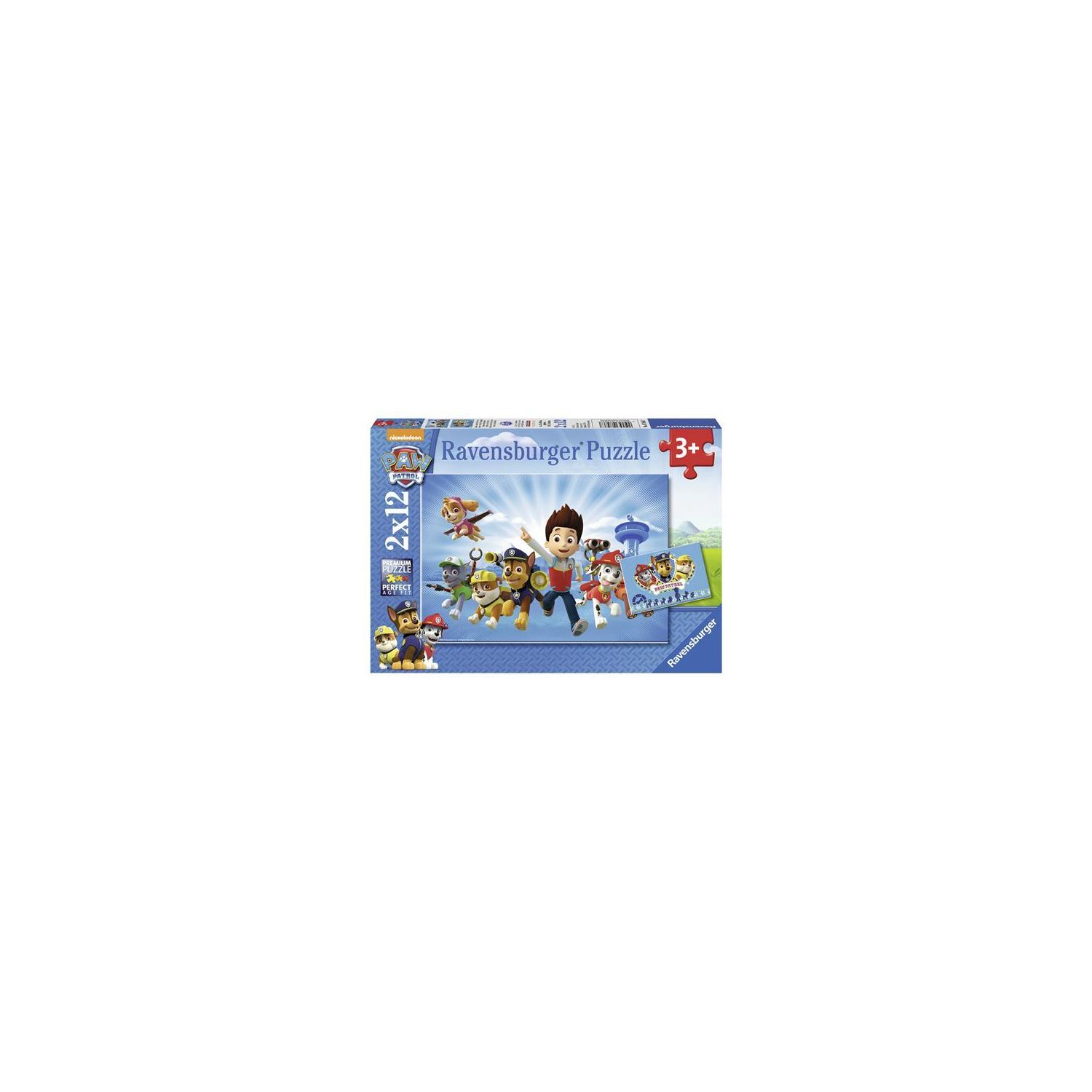 Ravensburger Paw Patrol 2X12 Parça Çocuk Puzzle