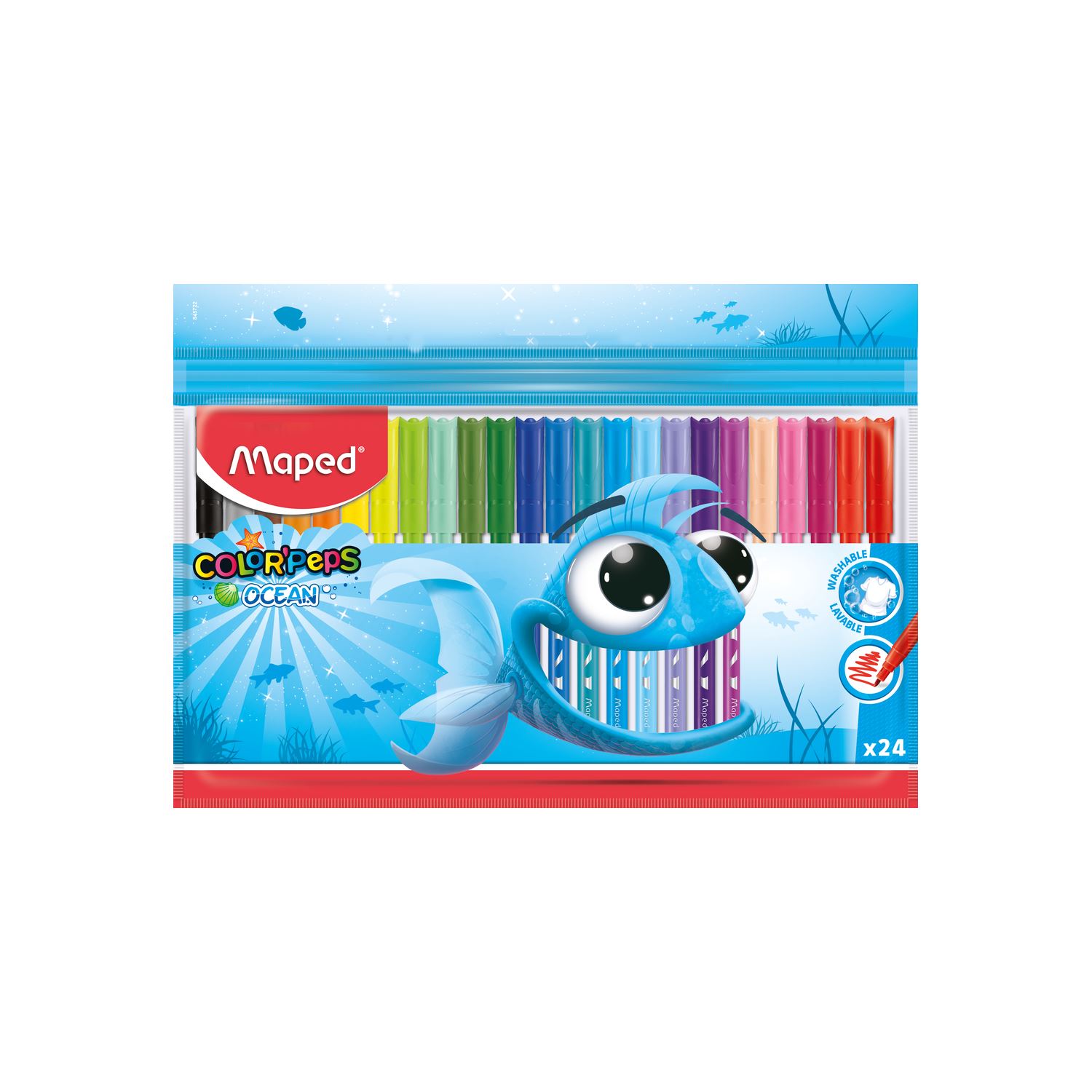 Maped Cp Ocean 24 Renk Keçeli Kalem