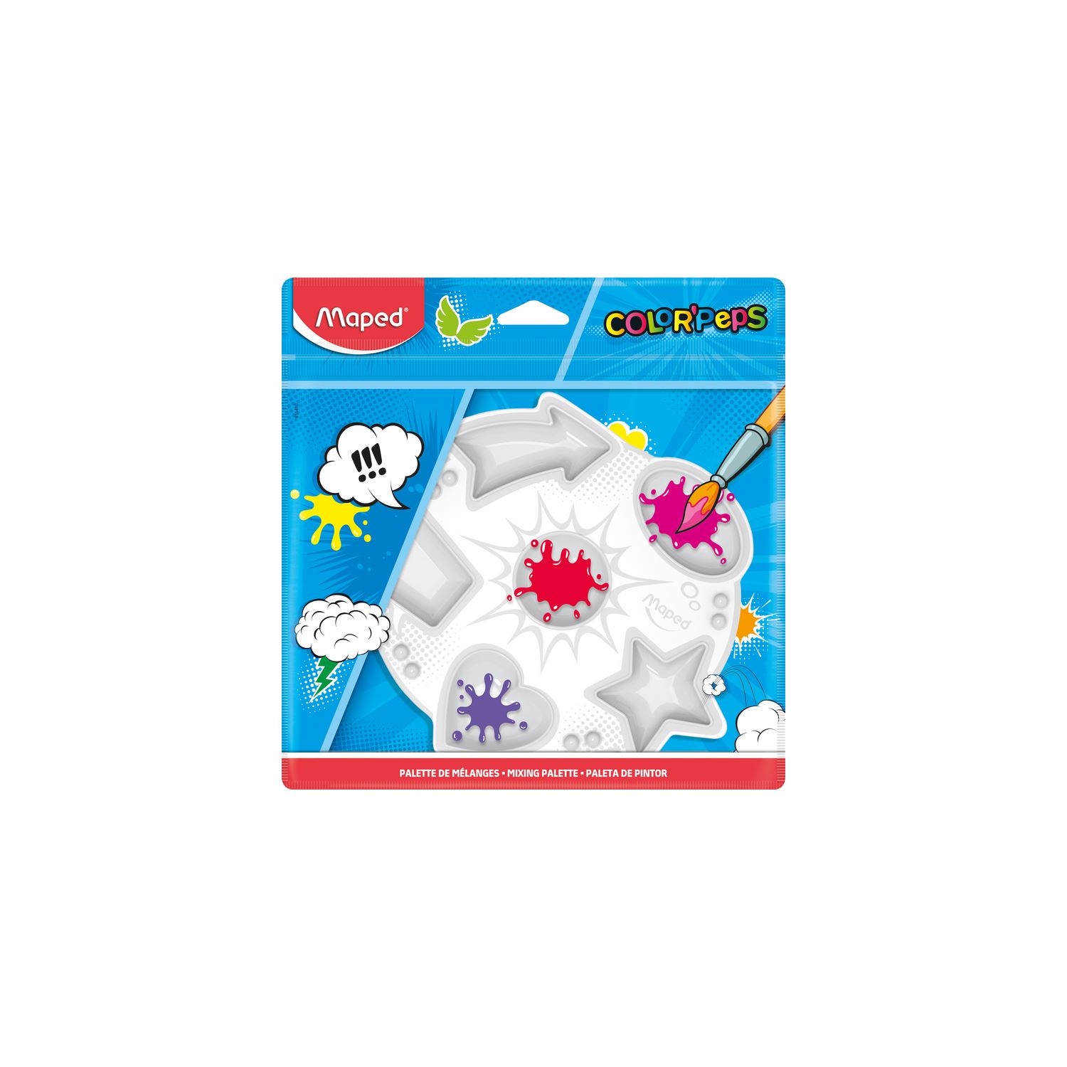 Maped Color'Peps Plastik Resim Paleti