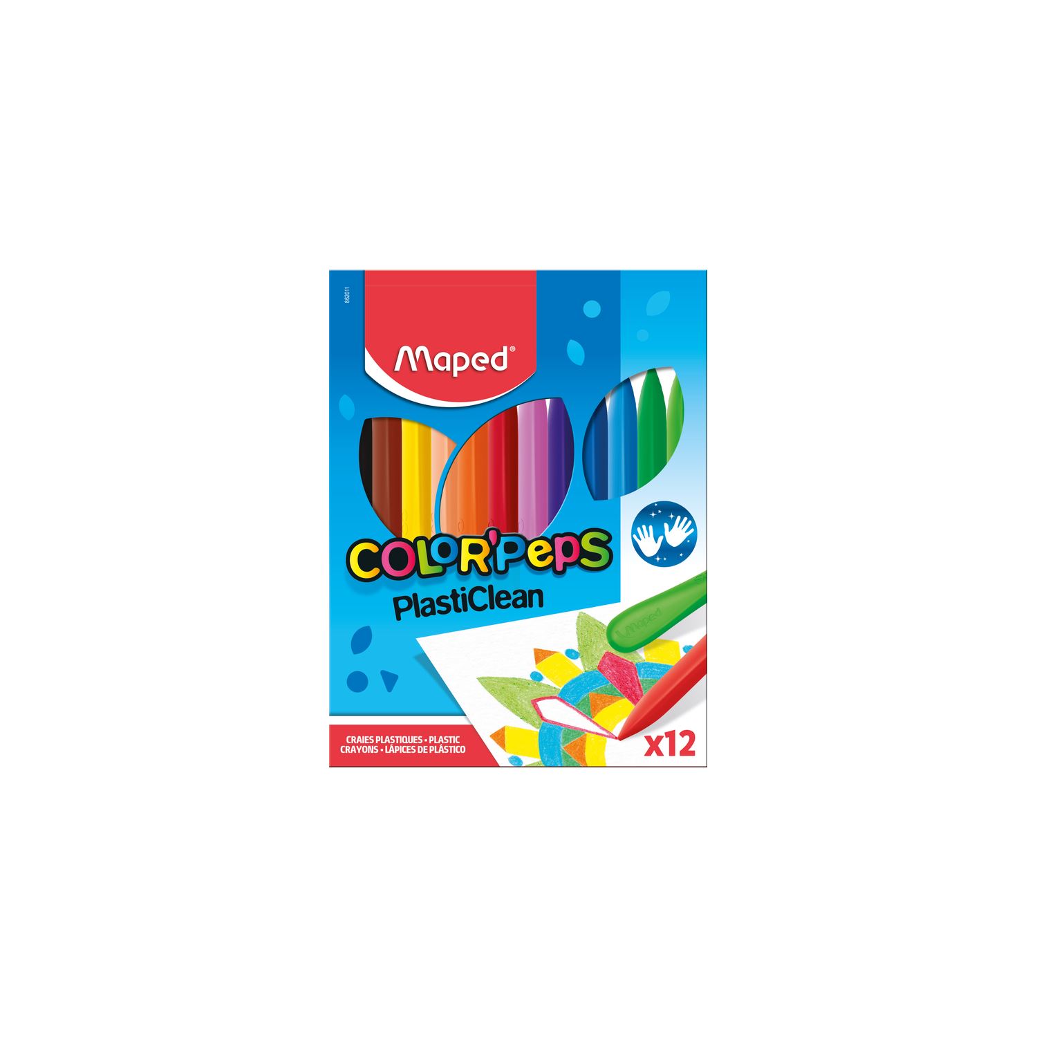 Maped Color'Peps Kalem Mum boya 12 Renk