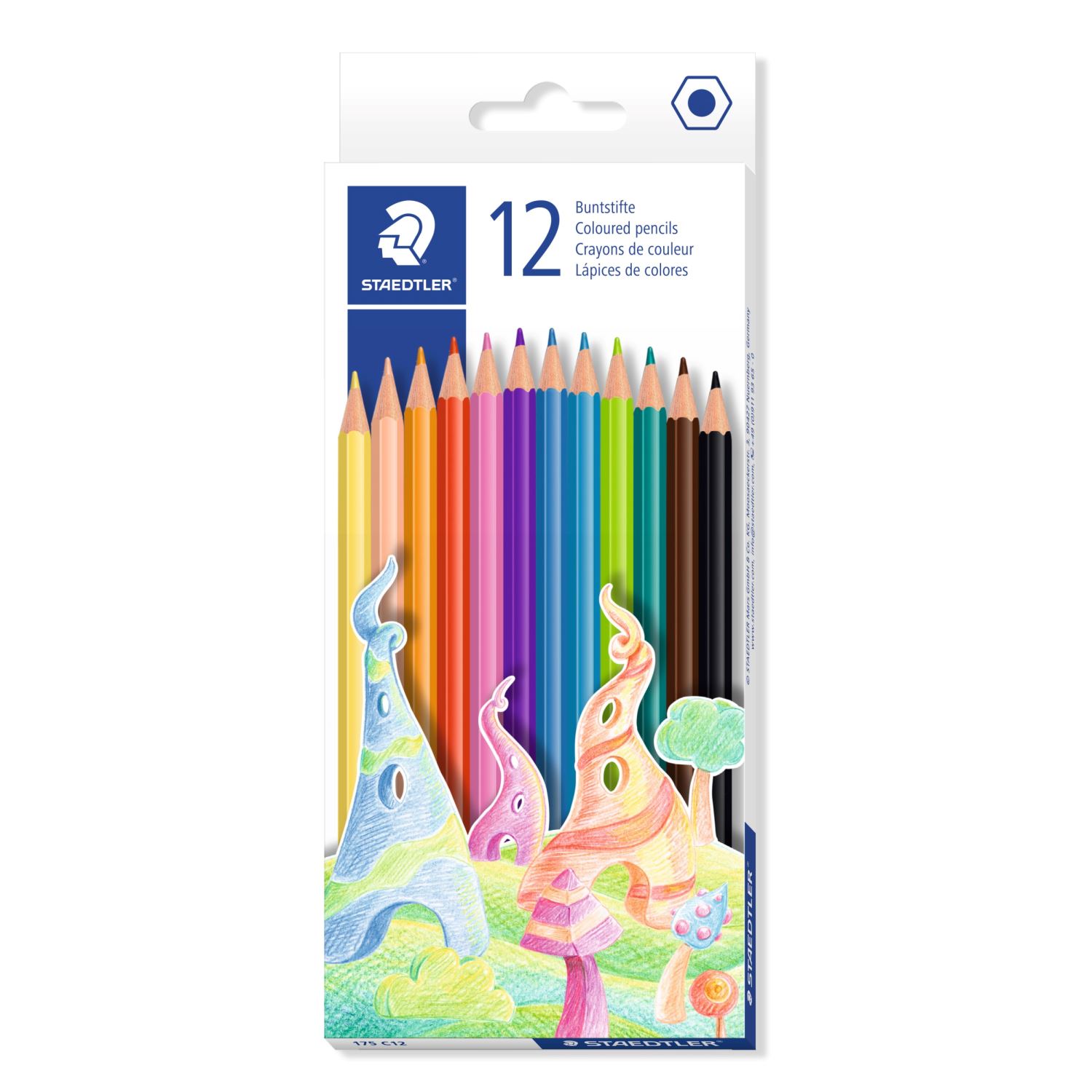 Цветные карандаши Staedtler Wood-free