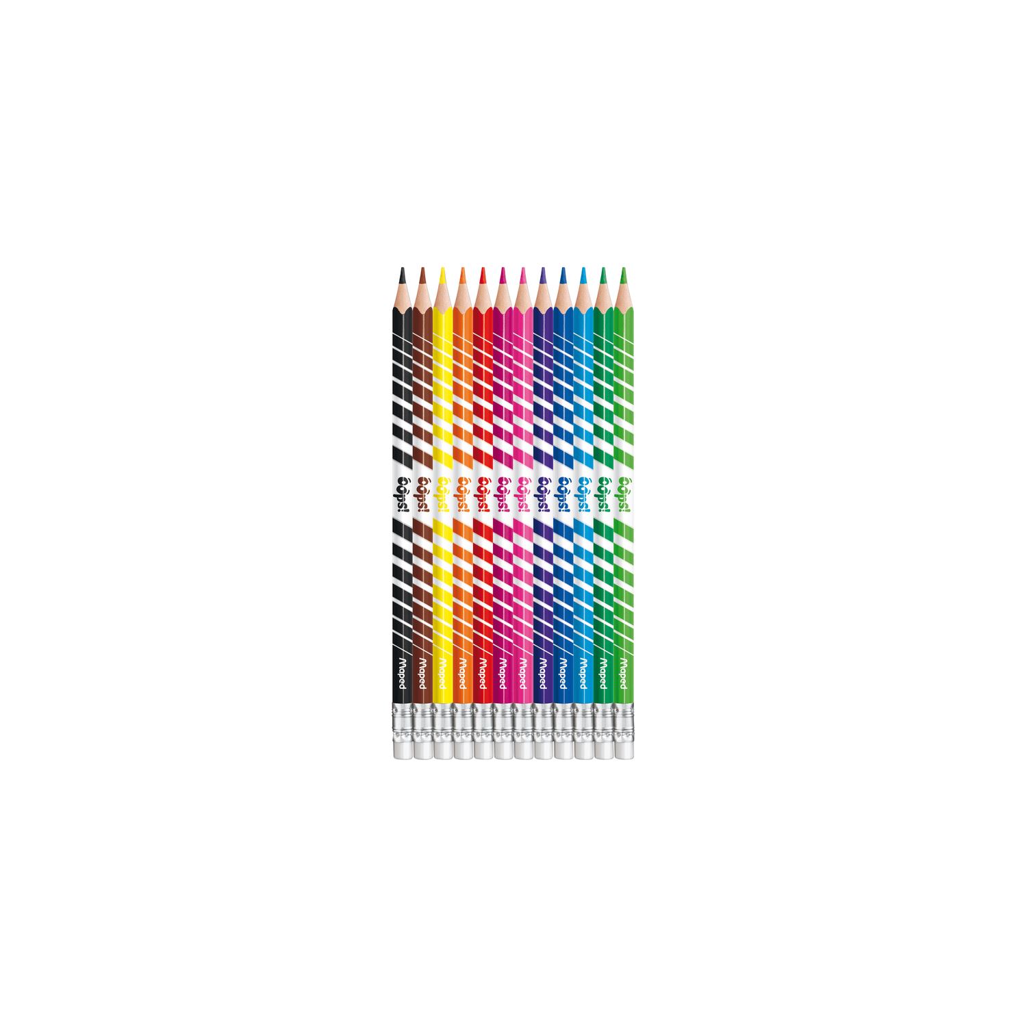 Maped Color'Peps Oops! Silgili Kalem Boya 12 Renk