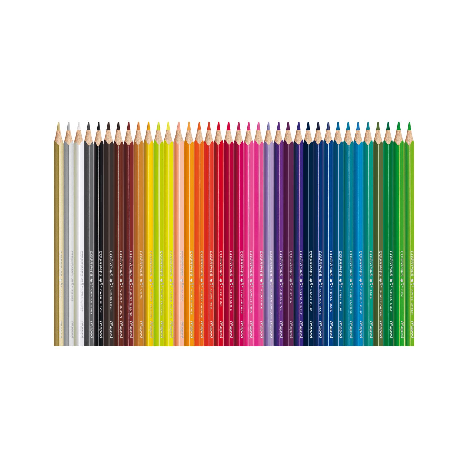 Maped Color'Peps 36 Renk Kalem Boya Metal Kutuda