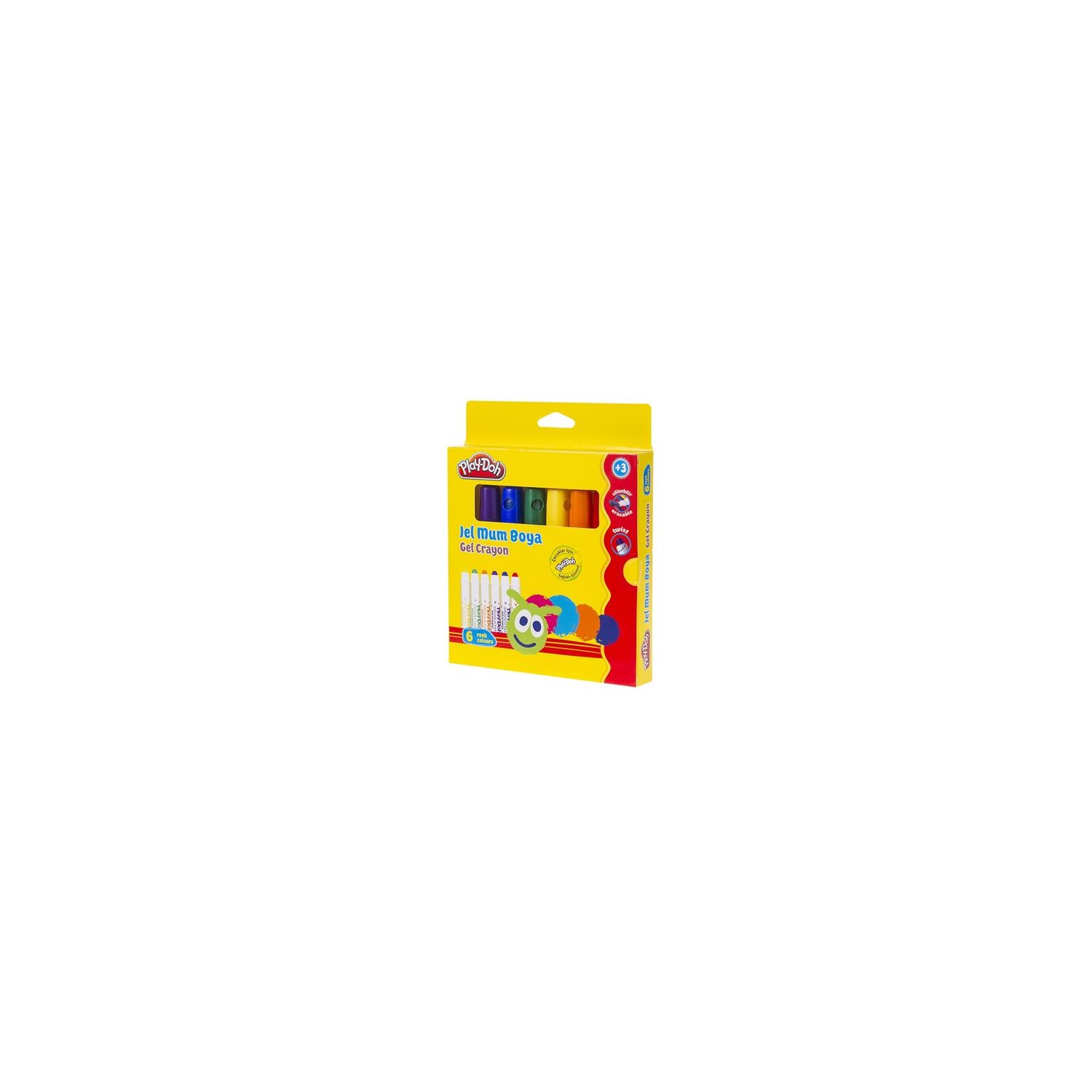 Play-Doh Gel Crayon Paint, 6 Colors