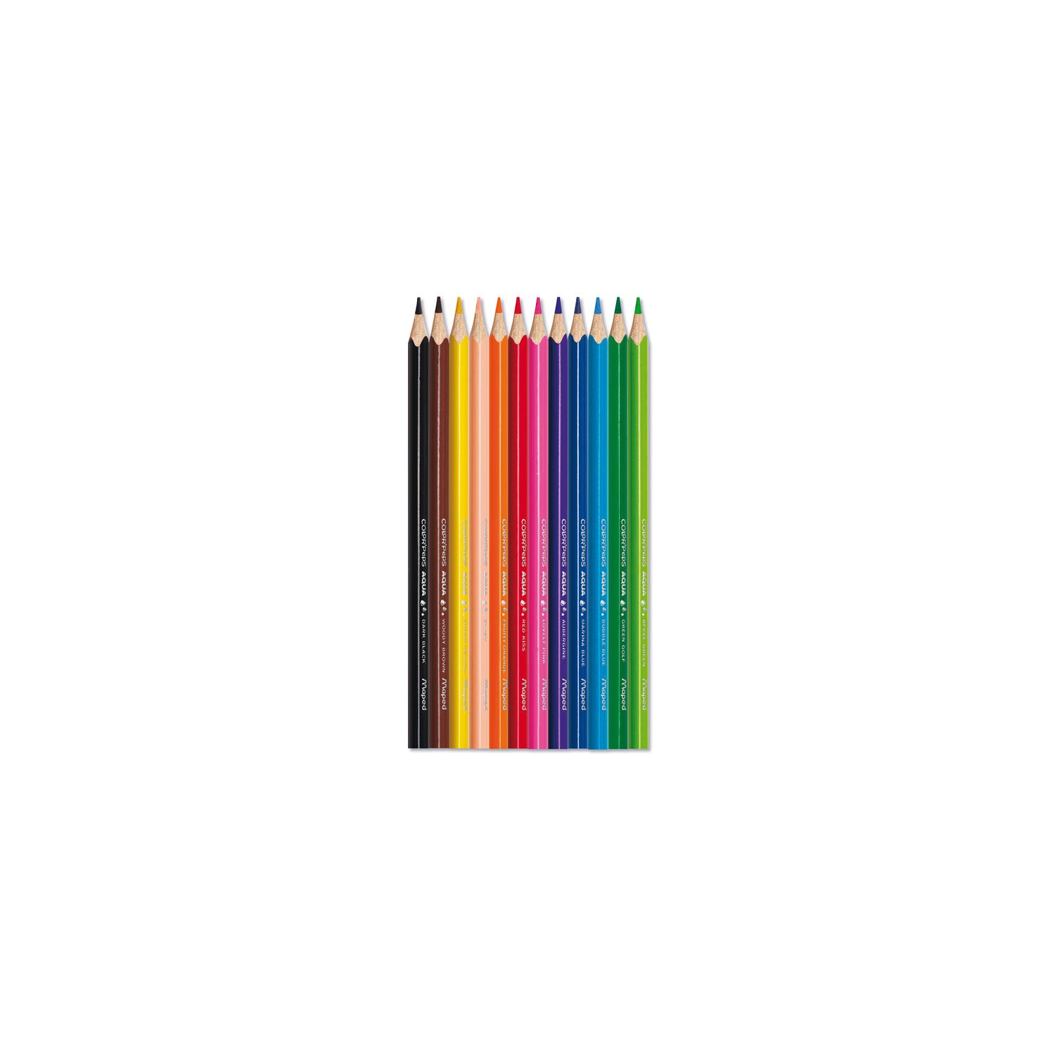 Maped Color'Peps 12 Renk Kuru Sulu Kalem Boya