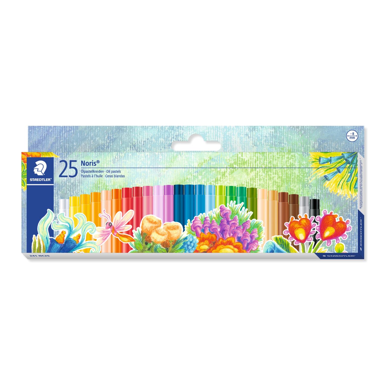 Масляная пастель Staedtler Noris Club, 25 цветов